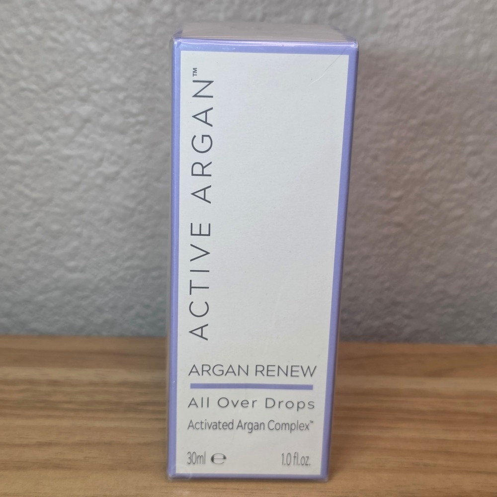 Active Argan Argan Renew All Over Drops 1.0 fl oz Activated Complex New Sealed